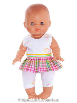 Paola Reina 34 cm Jurksetje fluor kleurtjes