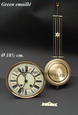 = Regulateur uurwerk =Carl Werner= 42487