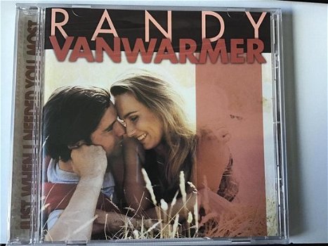 Randy Vanwarmer - Just When I Needed You Most (CD) Nieuw - 0