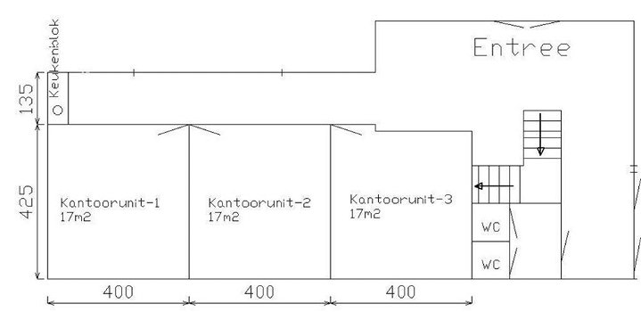 TE HUUR Kantoorruimte 17m² Lichtenvoorde €300,- ALL-IN - 1