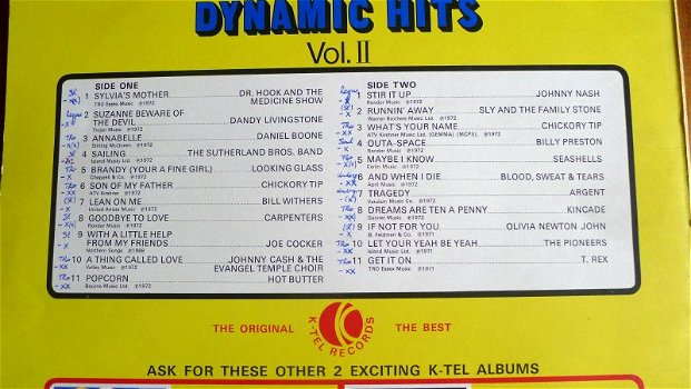 Compilatie LP: 22 dynamic hits vol II - 1