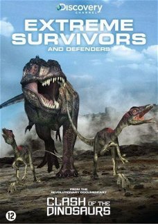 Clash Of The Dinosaurs - Extreme Survivors And Defenders  (DVD)  Nieuw  Discovery Channel 