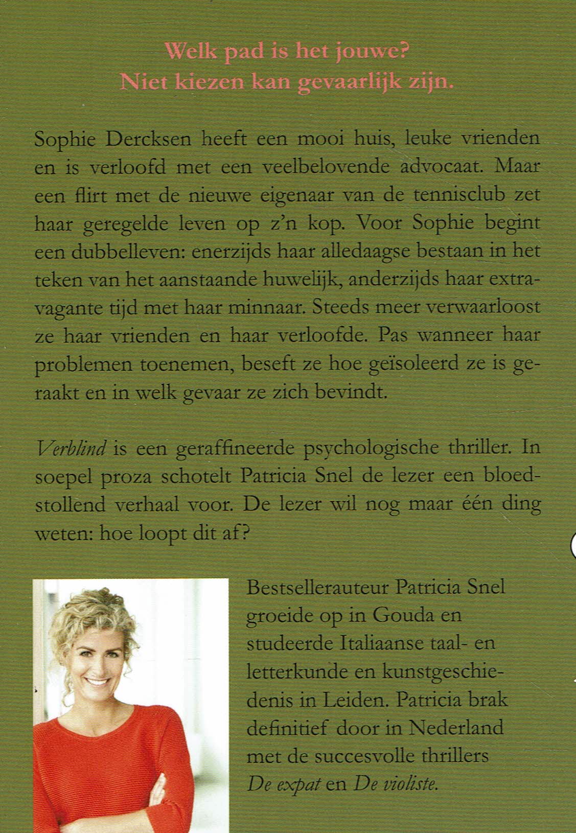 Patricia Snel = Verblind - Afbeelding 2