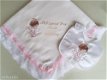 Gratis naam deken doopkleed geboorte cadeau Prince/tekst - 3 - Thumbnail