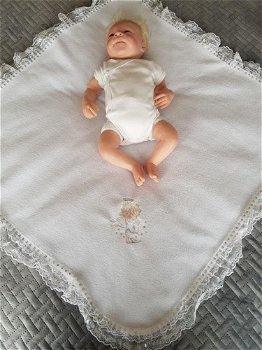 Gratis naam deken doopkleed geboorte cadeau Prince/tekst - 7