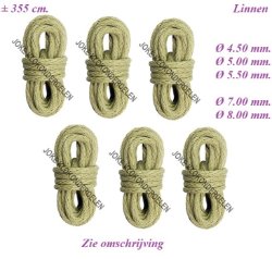 == Linnen Klok touw =41908