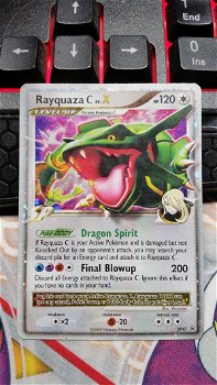 Rayquaza lvx dp47 promo gebruikt 2 - 0