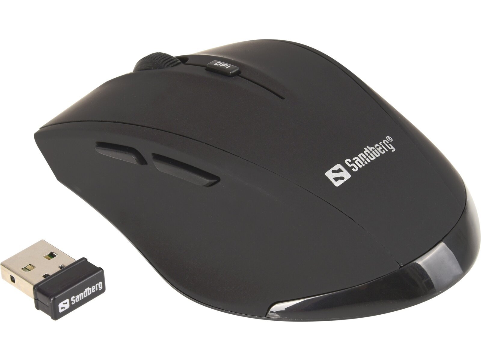 Wireless Mouse Pro met bijgeleverde USB-ontvanger Draadloze muis met USB ontvanger - Afbeelding 2