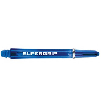 Harrows supergrip shafts 2BA medium, inbetween of short blauw - 0