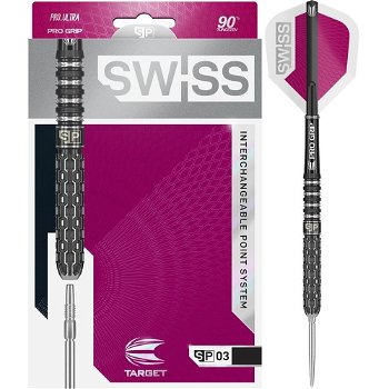 Target steeltip darts Swiss SP03 90% tungsten - 0