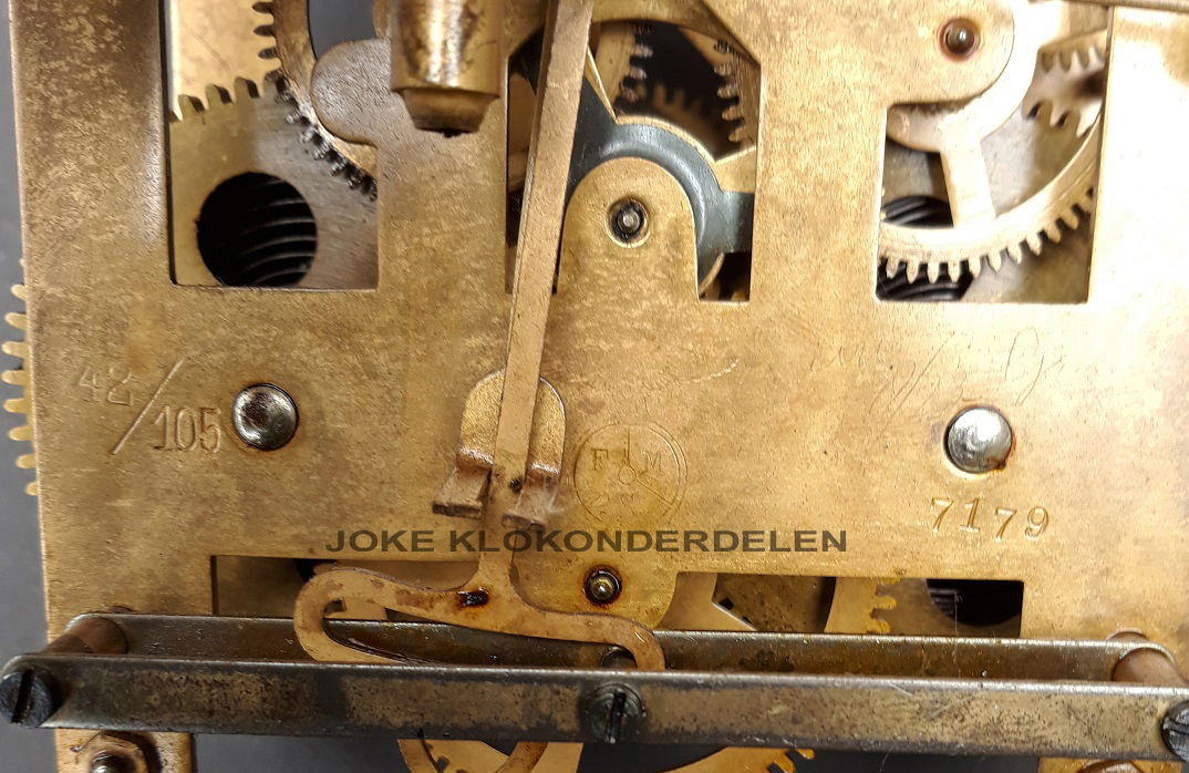 = Regulateur uurwerk = Mauthe =42520 - Afbeelding 5