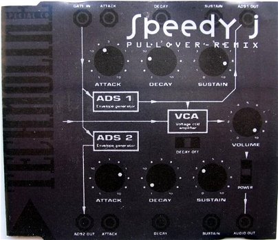 Speedy J ‎– Pullover - Remix (5 Track CDSingle) - 0