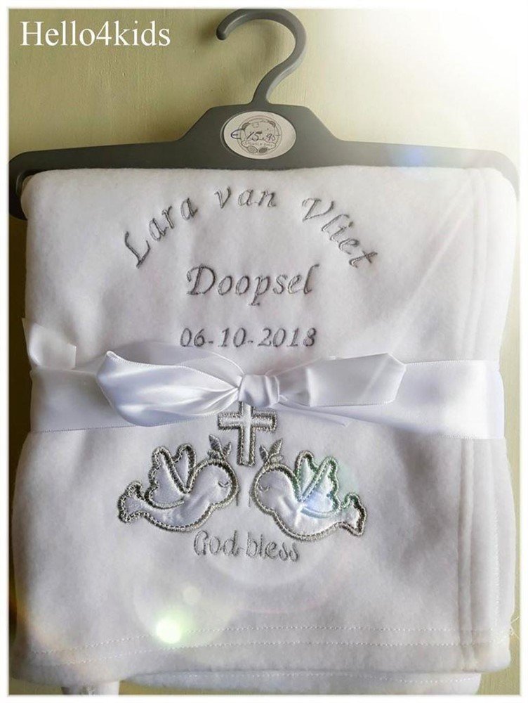 new born prematuur petje mutsje doop god Bless - Afbeelding 7