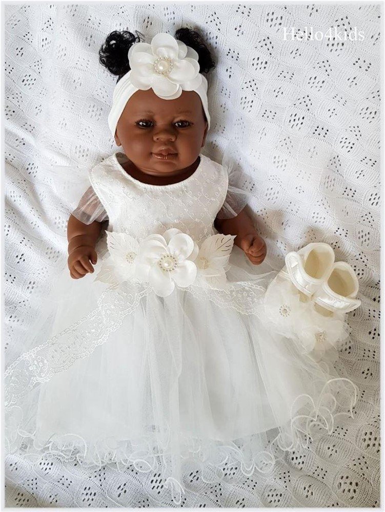 new born prematuur petje mutsje doop god Bless - Afbeelding 8
