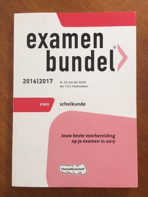 Examenbundel Scheikunde VWO - 2016/2017 - nr. 1