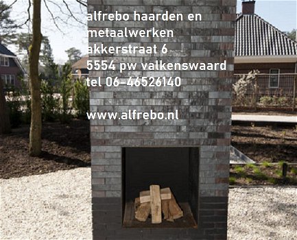 Tuinhaard Stalen Buitenkeukenhaard Terrashaard Inbouwhaard - 0