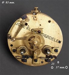 = Uurwerk voor onderdelen = oud =42529