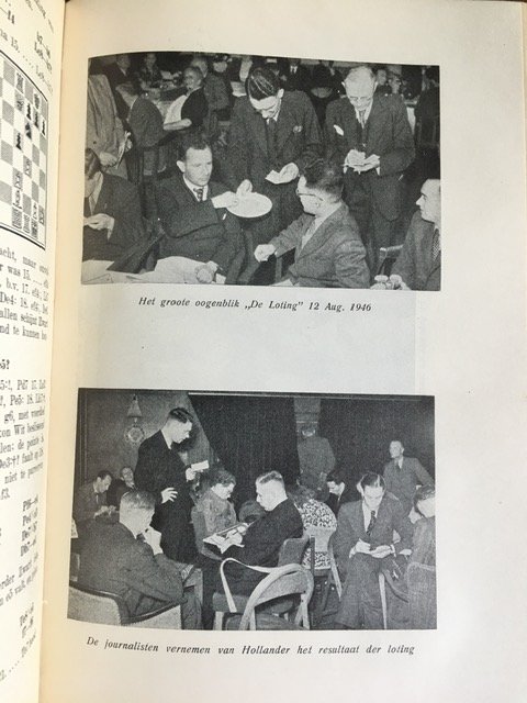 Schaken - Staunton Wereldschaaktoernooi - Groningen 1946 - Afbeelding 5