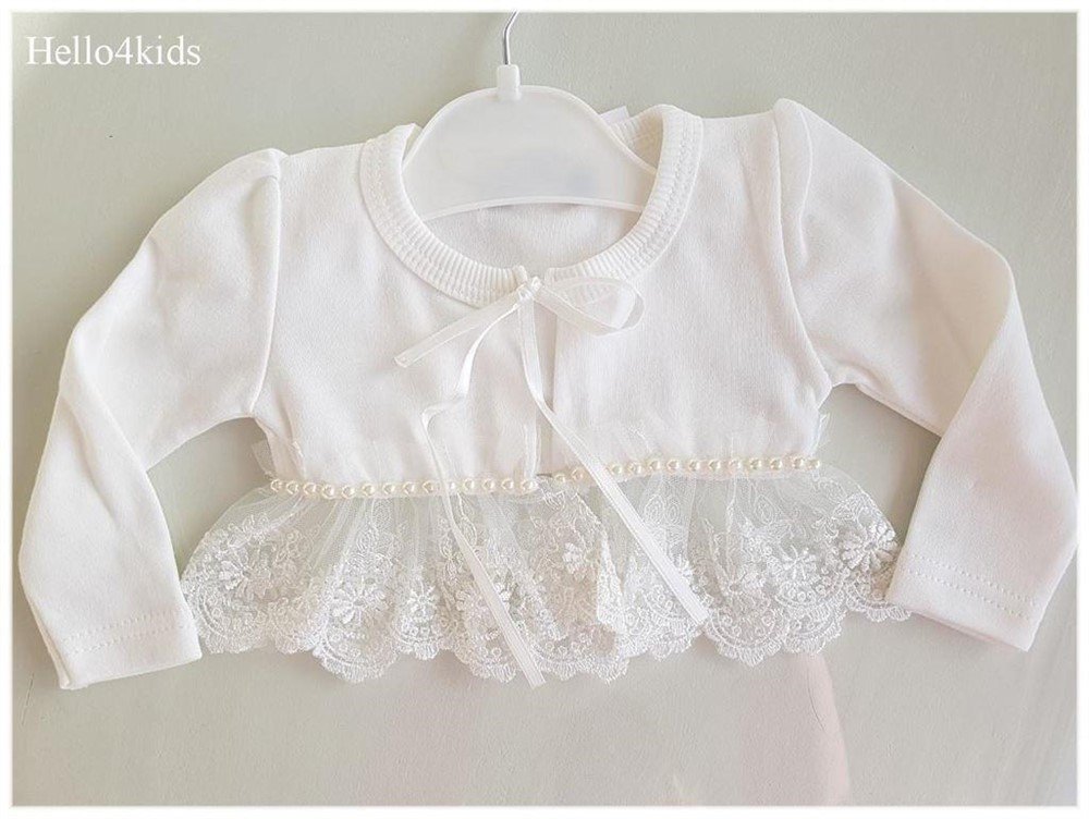 doop vestje brudsmeisje baby doopjurkje bruidsmeisjesjurk - Afbeelding 2