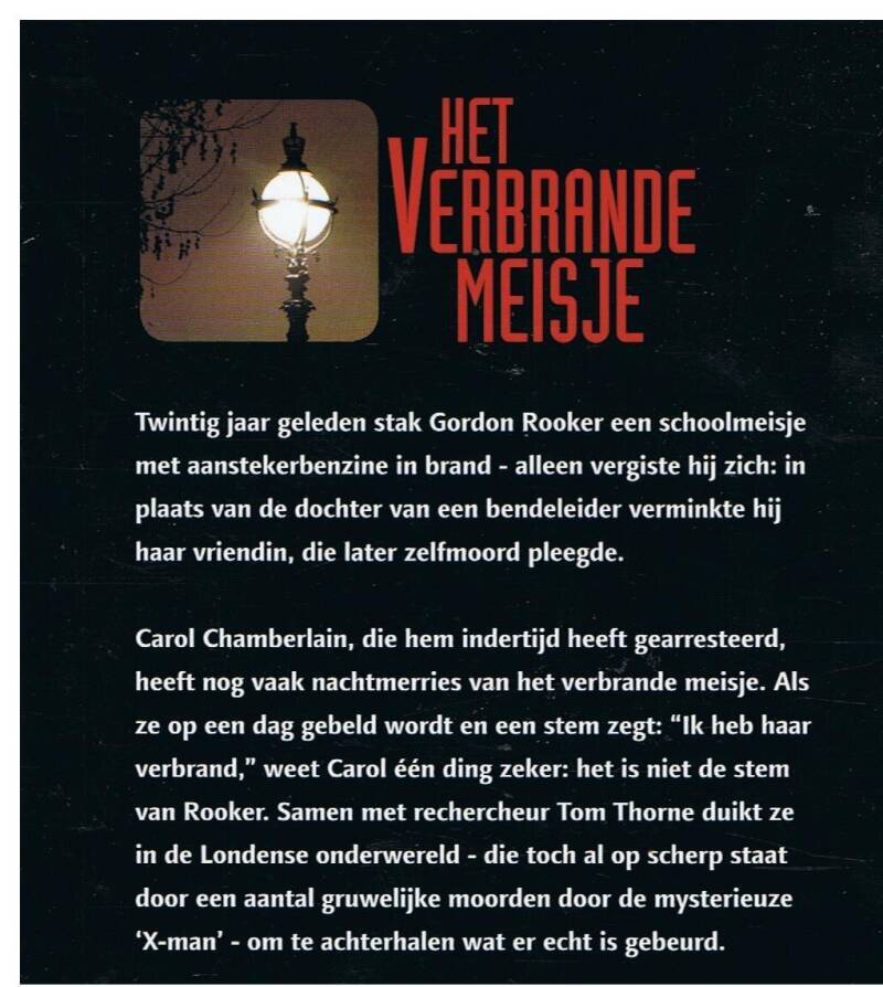 Mark Billingham = Het verbrande meisje - Afbeelding 2