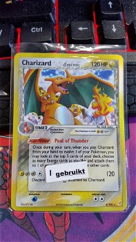 Charizard 4/100 Holo Ex Crystal Guardians gebruikt 1 - 0