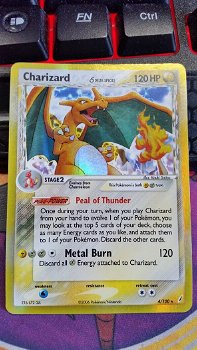 Charizard 4/100 Holo Ex Crystal Guardians gebruikt 5 - 1