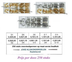 = 250 Konische voorsteek stiften =35077