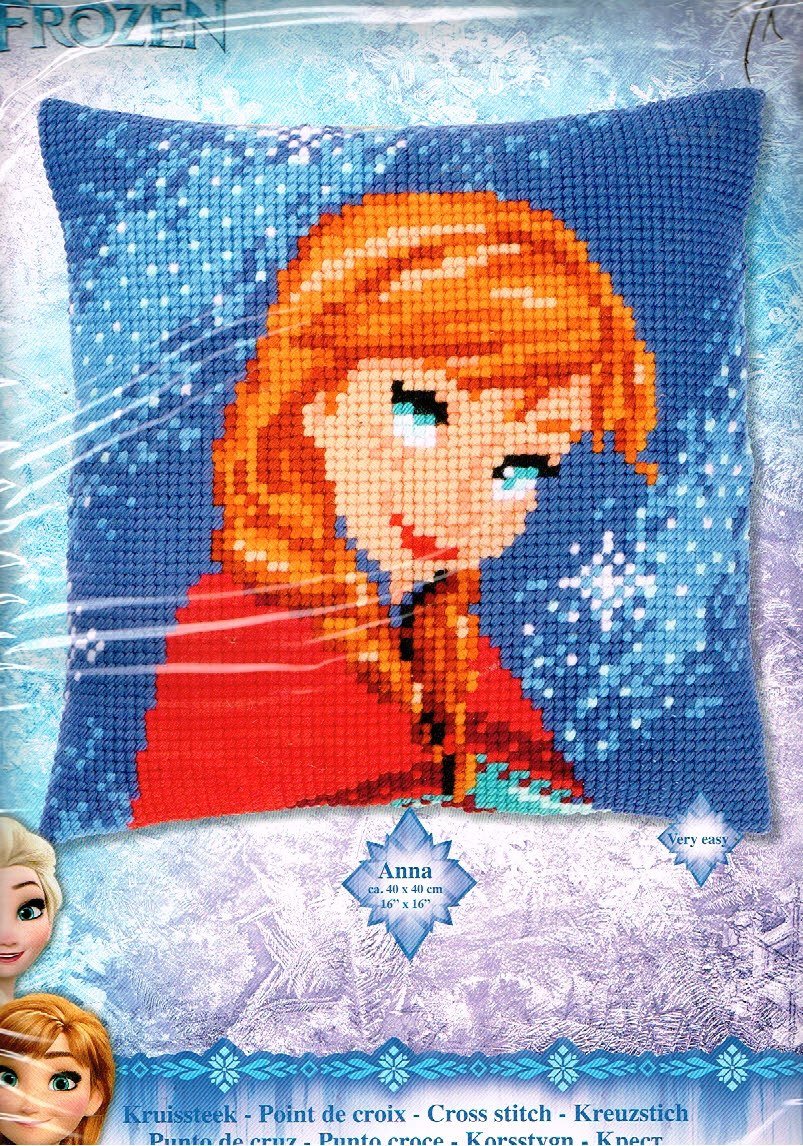 AANBIEDING FROZEN BORDUURPAKKET KUSSEN, ANNA - nr. 1