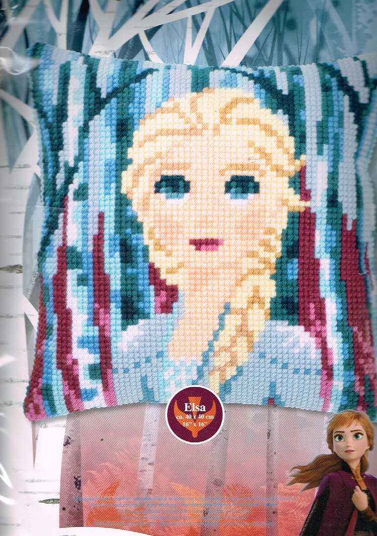 AANBIEDING FROZEN II BORDUURPAKKET KUSSEN, ELSA 622 - nr. 1