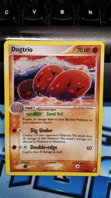  Dugtrio  5/100  Holo  Ex Crystal Guardians