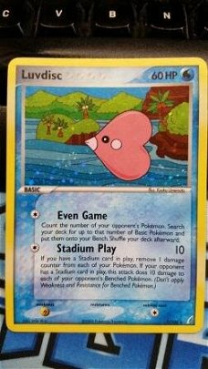  Luvdisc  7/100  Holo  Ex Crystal Guardians