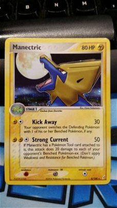 Manectric  8/100  Holo  Ex Crystal Guardians