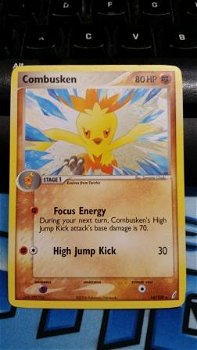 Combusken 16/100 Rare Ex Crystal Guardians - 0