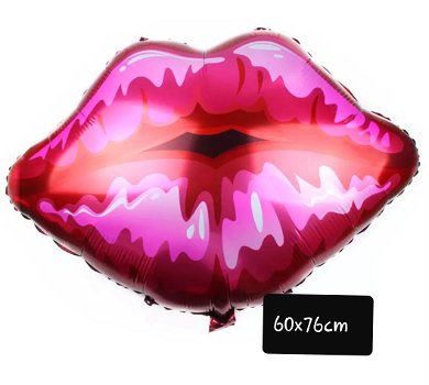 Folie Ballon ** Lips / kiss - 0