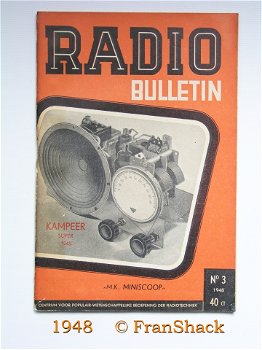 [1948] Radio Bulletin No. 3, jrg. 17, 1948, Muiderkring - 0