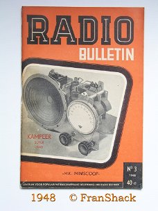 [1948] Radio Bulletin No. 3, jrg.  17, 1948, Muiderkring