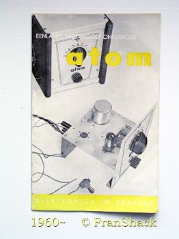 [1958~] 'ATOM' eenlamps MG-ontvanger, Muiderkring - 0