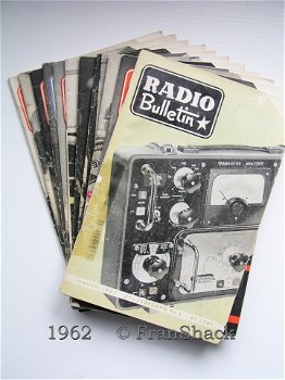 [1962] Radio Bulletin, jrg. 31, 1962 compleet, Muiderkring - 0