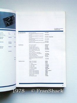 [1978] General Catalogue 1978, Elonco, Philips - 3