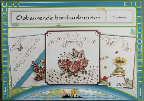 HOBBYDOLS BOEKJE nr. 148 --- Opbeurende borduurkaarten - 0