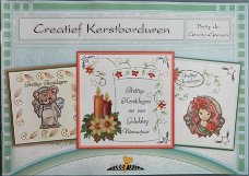 HOBBYDOLS BOEKJE nr. 90 --- Creatief Kerstborduren