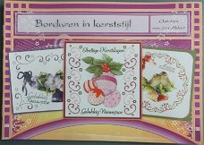 HOBBYDOLS BOEKJE nr. 88 --- Borduren in kerststijl