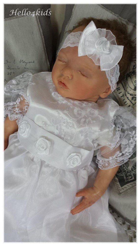 NIEUW Doopjurkje doopkleding doopsetje doopkleed Mary - Afbeelding 3