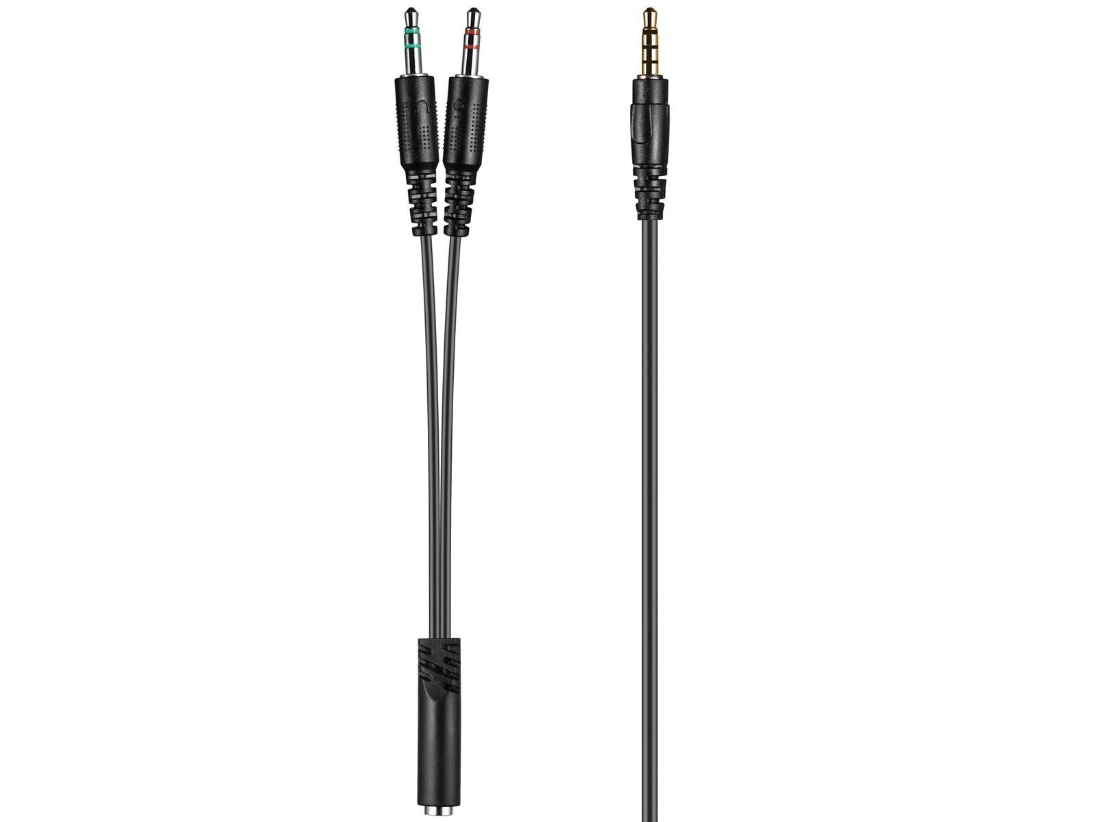 MiniJack Chat Headset voor smartphone + adapter voor pc - Afbeelding 5