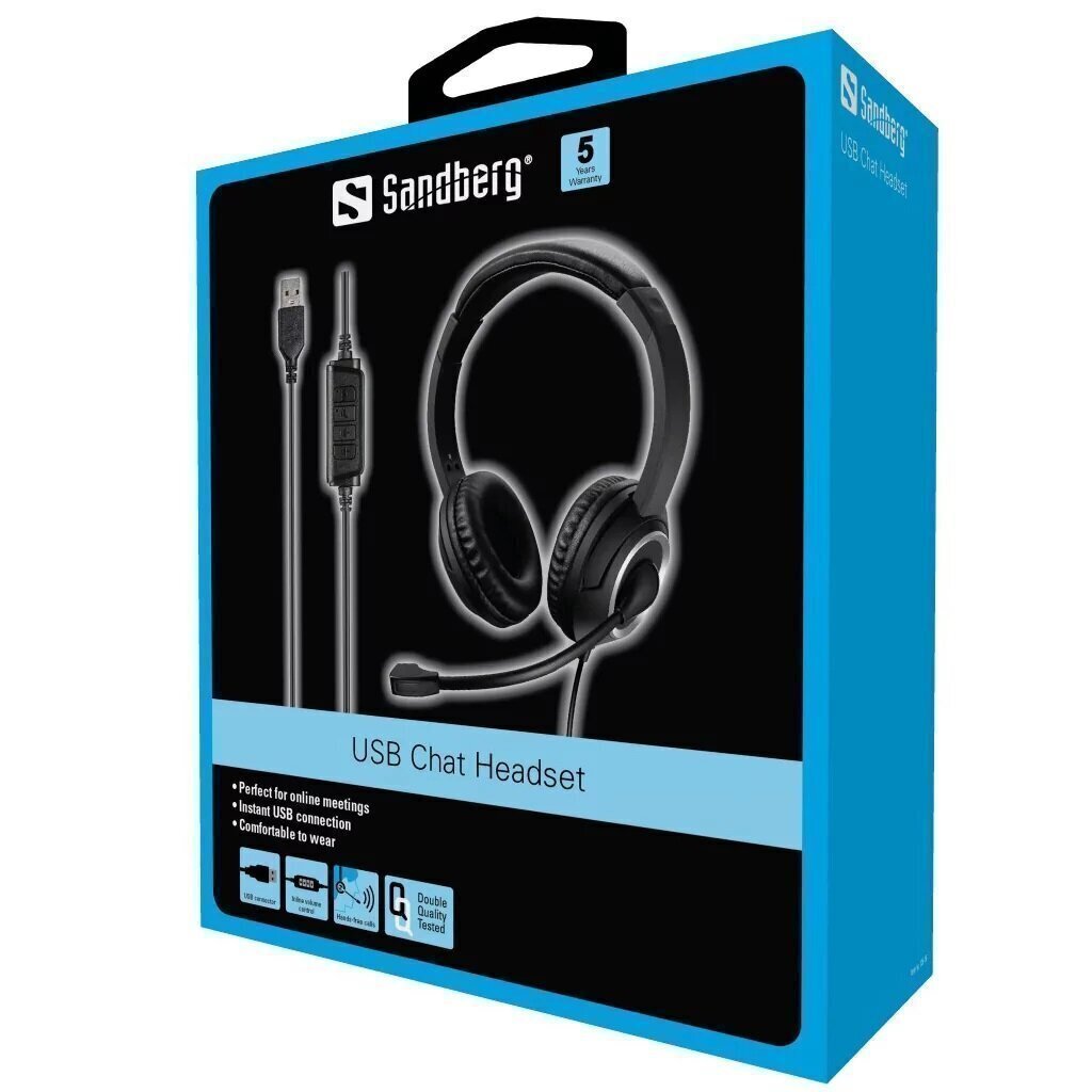 USB Chat Headset aansluiting USB op PC Laptop voor internettelefonie - Afbeelding 6