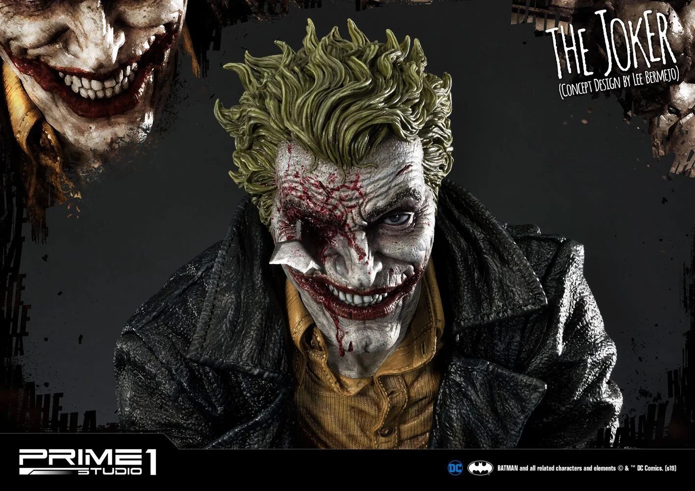 Prime 1 Studio DC Comics Statue The Joker by Lee Bermejo - Afbeelding 6