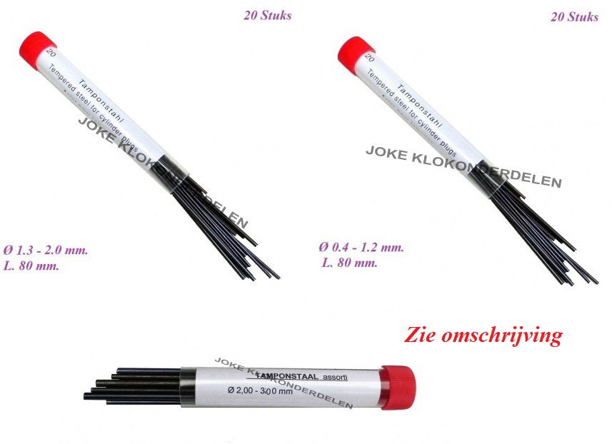 = Tamponstaal = nieuw =42033 - nr. 1