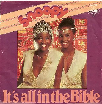 Snoopy ‎– It's All In The Bible (Vinyl/Single 7 Inch) - 0