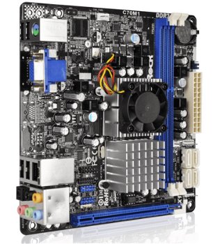 ASRock C70M1 - onboard CPU | DDR3 | ITX - 1