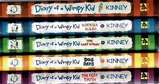 Diary of a wimpy kid  2 & 3 hardcover ENGELS